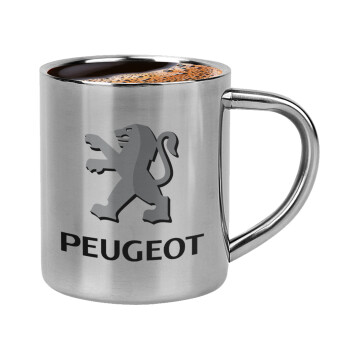Peugeot, Κουπάκι μεταλλικό διπλού τοιχώματος για espresso (220ml)