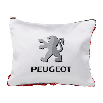 Peugeot, Τσαντάκι νεσεσέρ με πούλιες (Sequin) Κόκκινο