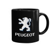 Mug black, ceramic, 330ml