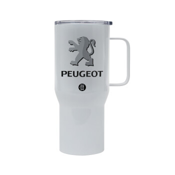 Peugeot, Mega Stainless steel Tumbler with lid, double wall 750L