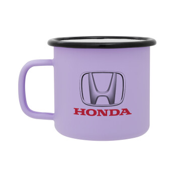 HONDA, Κούπα Μεταλλική εμαγιέ ΜΑΤ Light Pastel Purple 360ml