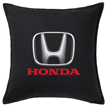HONDA, Sofa cushion black 50x50cm includes filling