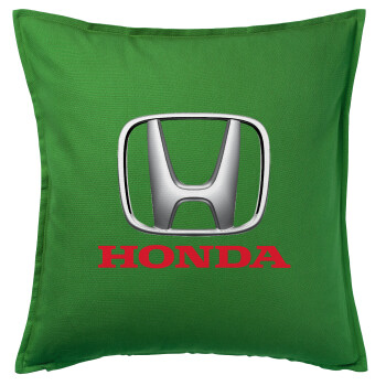 HONDA, Sofa cushion Green 50x50cm includes filling