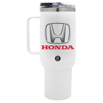 HONDA, Mega Tumbler με καπάκι, διπλού τοιχώματος (θερμό) 1,2L