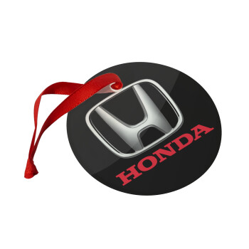 HONDA, Christmas ornament glass 9cm