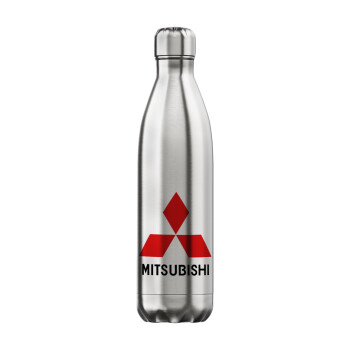 mitsubishi, Μεταλλικό παγούρι θερμός Inox (Stainless steel), διπλού τοιχώματος, 750ml