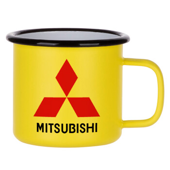 mitsubishi, Κούπα Μεταλλική εμαγιέ ΜΑΤ Κίτρινη 360ml