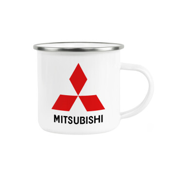 mitsubishi, Κούπα Μεταλλική εμαγιέ λευκη 360ml