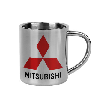 mitsubishi, Mug Stainless steel double wall 300ml