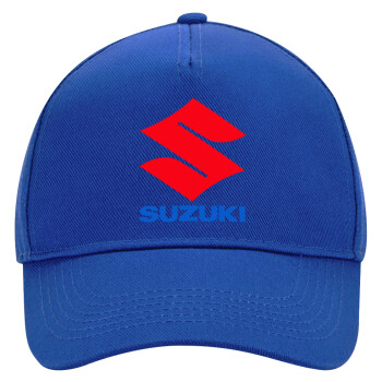 SUZUKI, Ultimate Adult Hat BLUE, (100% COTTON DRILL, ADULT, UNISEX, ONE SIZE)