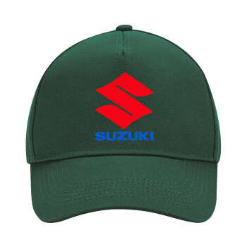 SUZUKI, Adult Ultimate Hat GREEN, (100% COTTON DRILL, ADULT, UNISEX, ONE SIZE)