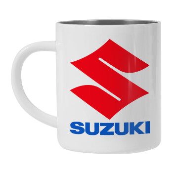 SUZUKI, Mug Stainless steel double wall 450ml