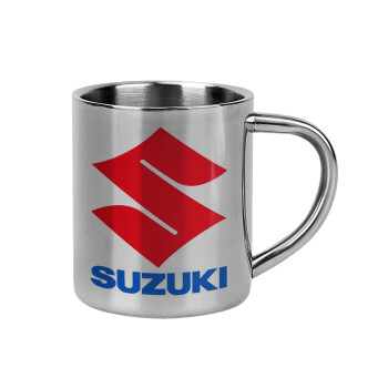 SUZUKI, Mug Stainless steel double wall 300ml