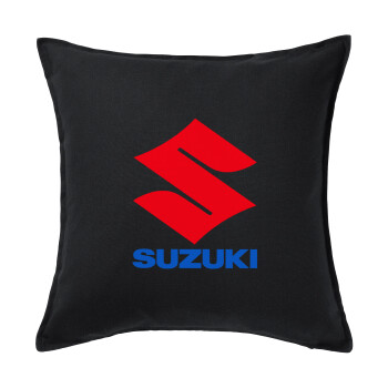 SUZUKI, Sofa cushion black 50x50cm includes filling