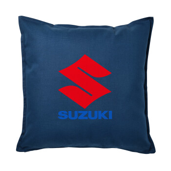 SUZUKI, Sofa cushion Blue 50x50cm includes filling