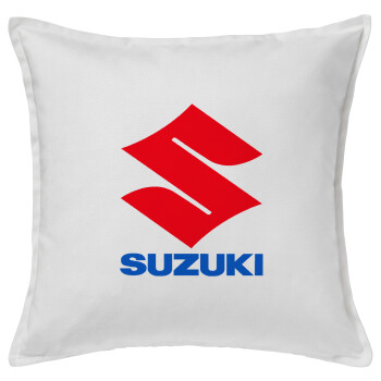 SUZUKI, Sofa cushion White 50x50cm includes filling