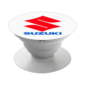 SUZUKI, Phone Holders Stand  Λευκό Βάση Στήριξης Κινητού στο Χέρι