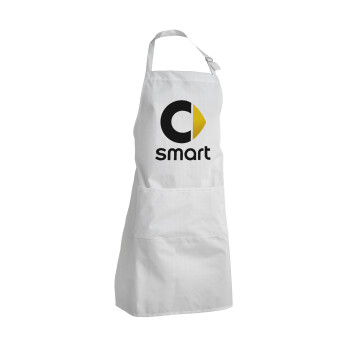 smart, Adult Chef Apron (with sliders and 2 pockets)