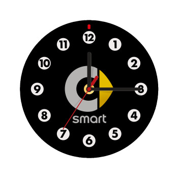 smart, Ρολόι τοίχου ξύλινο (20cm)