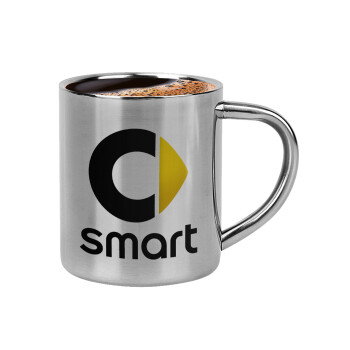 smart, Κουπάκι μεταλλικό διπλού τοιχώματος για espresso (220ml)