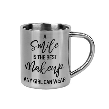 A slime is the best makeup any girl can wear, Mug Stainless steel double wall 300ml