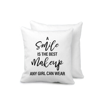 A slime is the best makeup any girl can wear, Sofa cushion 40x40cm includes filling