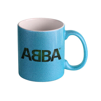 ABBA, Κούπα Σιέλ Glitter που γυαλίζει, κεραμική, 330ml