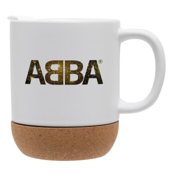 ABBA, Ceramic coffee mug Cork (MAT), 330ml (1pcs)