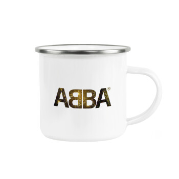 ABBA, Κούπα Μεταλλική εμαγιέ λευκη 360ml