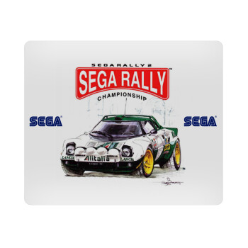 SEGA RALLY 2, Mousepad rect 23x19cm