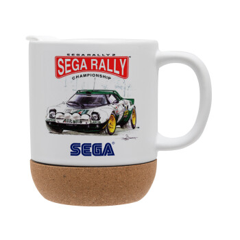 SEGA RALLY 2, Κούπα, κεραμική με βάση φελού και καπάκι (ΜΑΤ), 330ml (1 τεμάχιο)