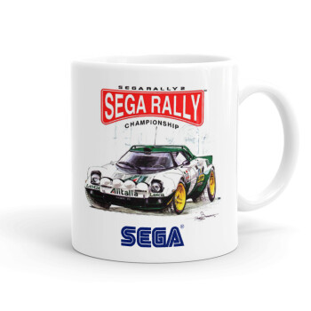 SEGA RALLY 2, Ceramic coffee mug, 330ml (1pcs)
