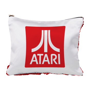 atari, Red sequin cosmetic bag