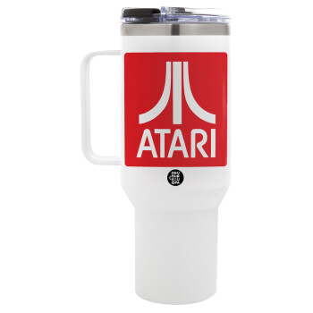 atari, Mega Tumbler με καπάκι, διπλού τοιχώματος (θερμό) 1,2L