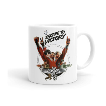 Escape to victory, Ceramic coffee mug, 330ml (1pcs)