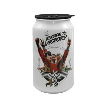 Escape to victory, Κούπα ταξιδιού μεταλλική με καπάκι (tin-can) 500ml