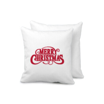 Merry Christmas classical, Sofa cushion 40x40cm includes filling