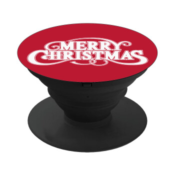 Merry Christmas classical, Phone Holders Stand  Black Hand-held Mobile Phone Holder