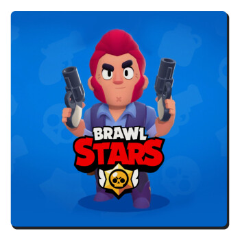 Brawl Stars Colt, Τετράγωνο μαγνητάκι ξύλινο 6x6cm