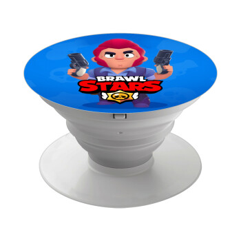 Brawl Stars Colt, Phone Holders Stand  Λευκό Βάση Στήριξης Κινητού στο Χέρι