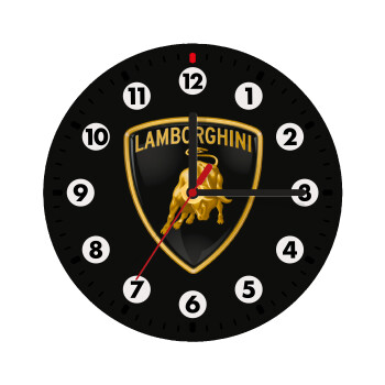 Lamborghini, Ρολόι τοίχου ξύλινο (20cm)