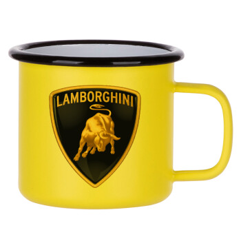 Lamborghini, Metallic enamel MATT Yellow cup 360ml