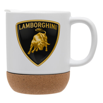 Lamborghini, Ceramic coffee mug Cork (MAT), 330ml (1pcs)