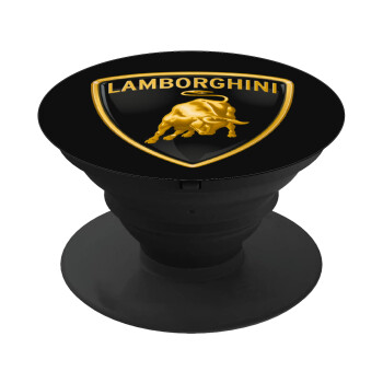 Lamborghini, Phone Holders Stand  Black Hand-held Mobile Phone Holder