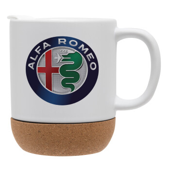 Alfa Romeo, Ceramic coffee mug Cork (MAT), 330ml (1pcs)