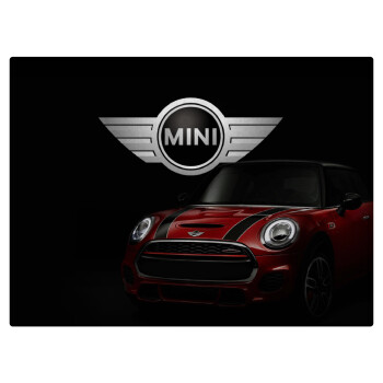 mini cooper, Επιφάνεια κοπής γυάλινη (38x28cm)