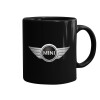 Mug black, ceramic, 330ml