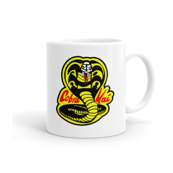 Cobra Kai Yellow, Ceramic coffee mug, 330ml (1pcs)