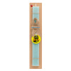 Easter Set, wooden keychain & aromatic flat Easter candle (30cm) (TURQUOISE)