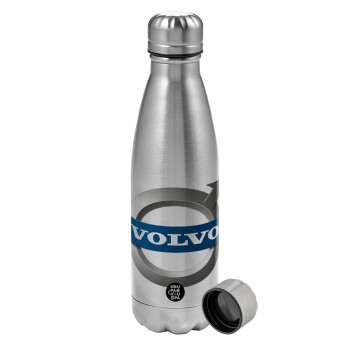 VOLVO, Metallic water bottle, stainless steel, 750ml